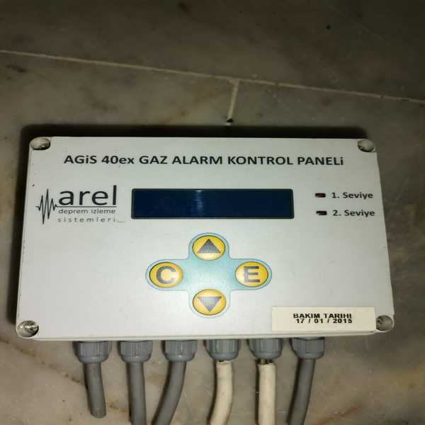 Agis Gaz Alarm Kontrol Paneli